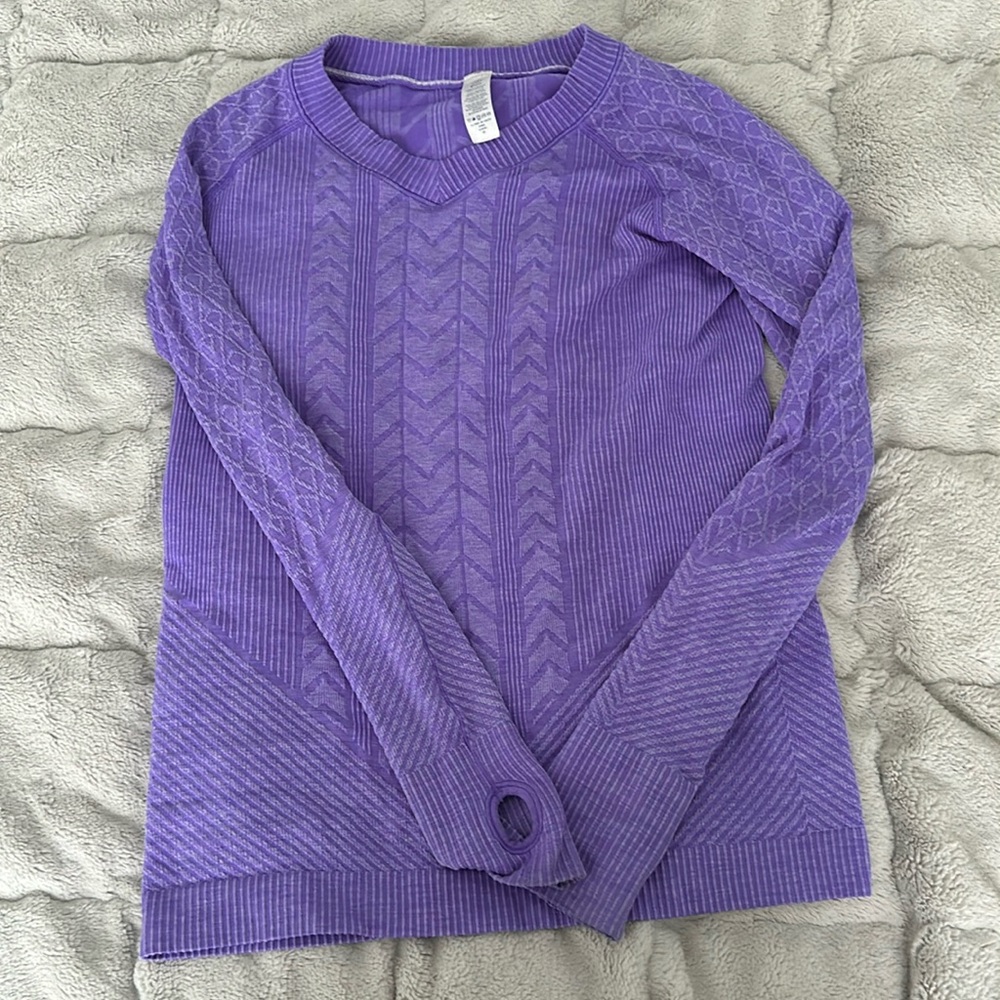 Ivviva/lululemon purple long sleeve